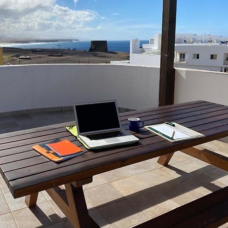 Penthouse Meerblick Cotillo Apartment Exterior foto