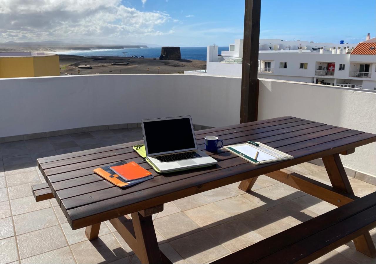 Penthouse Meerblick Cotillo Apartment Exterior foto