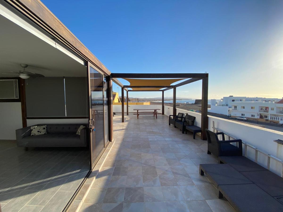 Penthouse Meerblick Cotillo Apartment Exterior foto